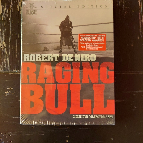 Raging Bull DVD, 2-Disc Collector Set Special Edition Robert DeNiro. Sealed - Picture 4 of 4